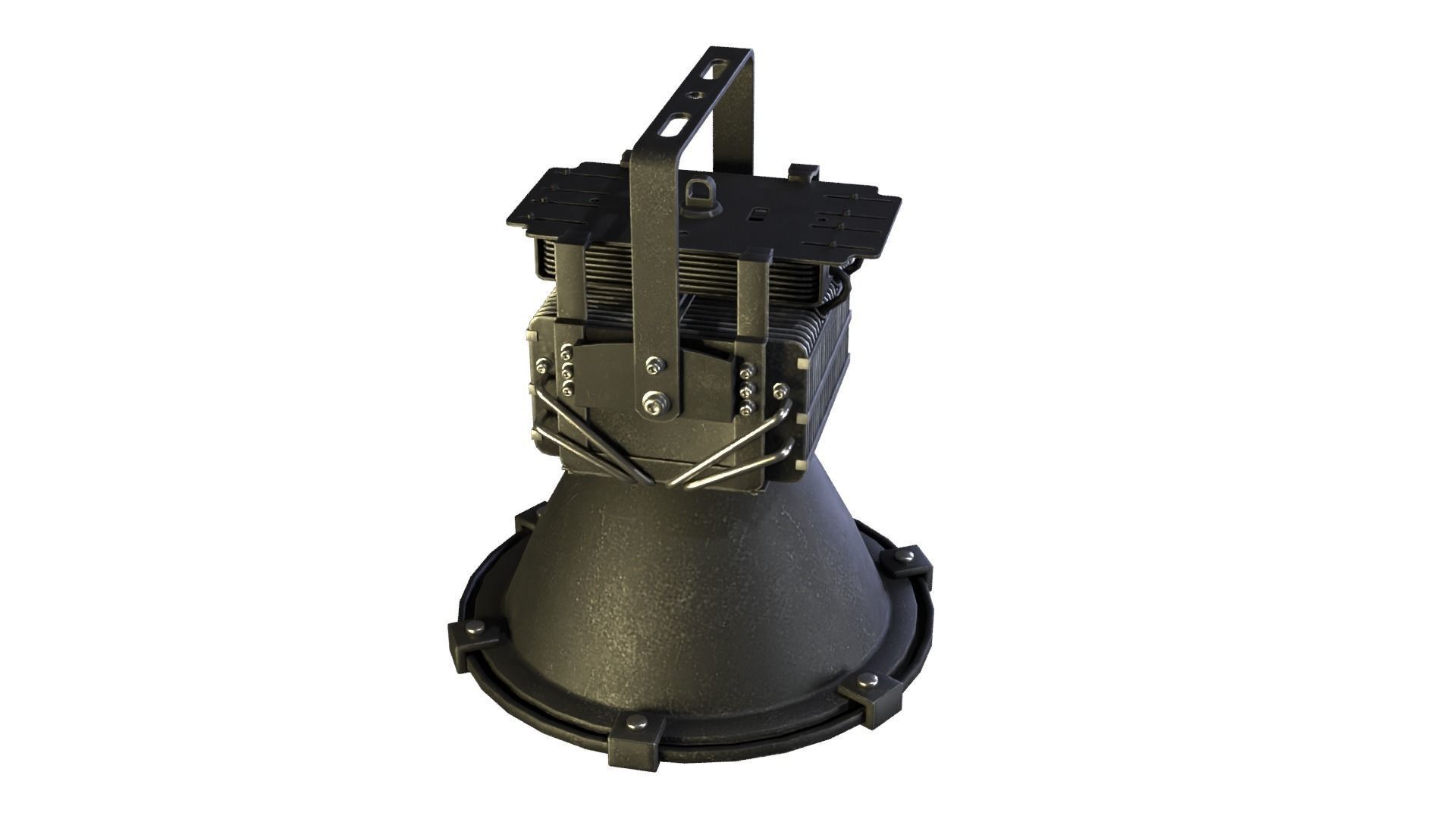 Led Industrial Lighting 3D model_11