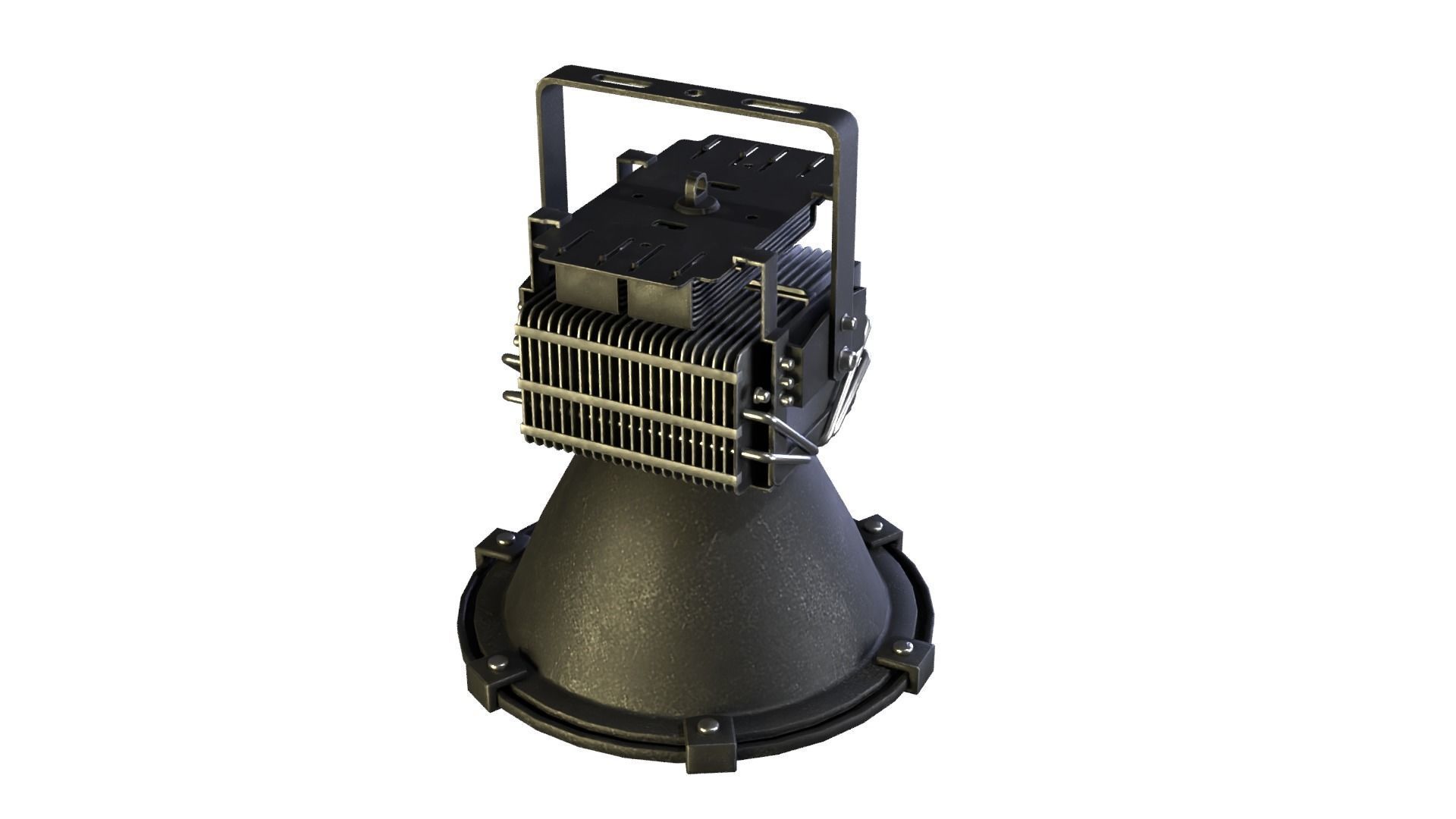 Led Industrial Lighting 3D model_9