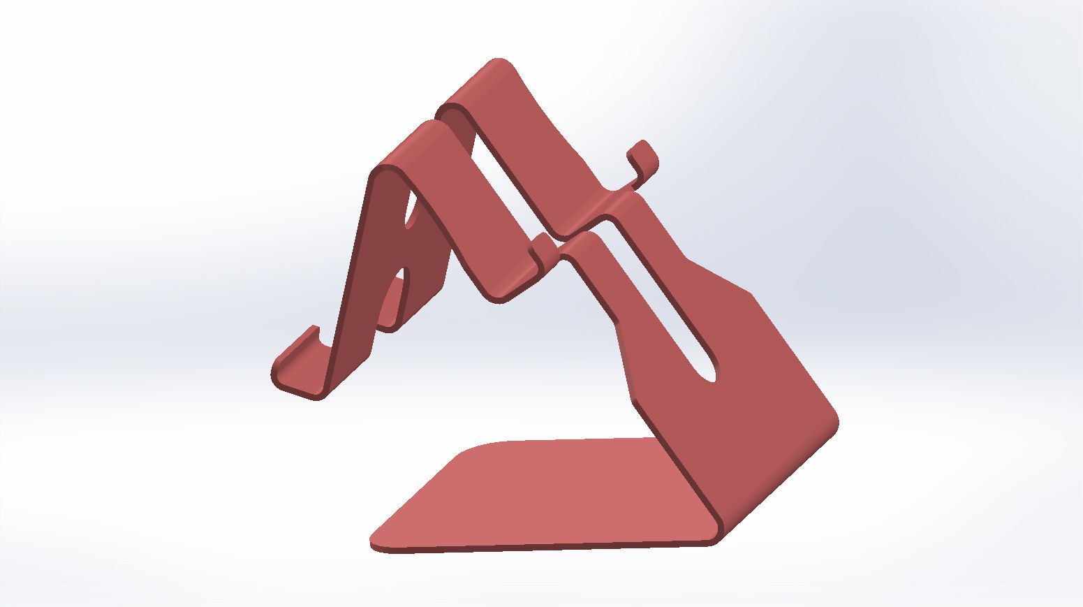 mobile stand 3D print model_1