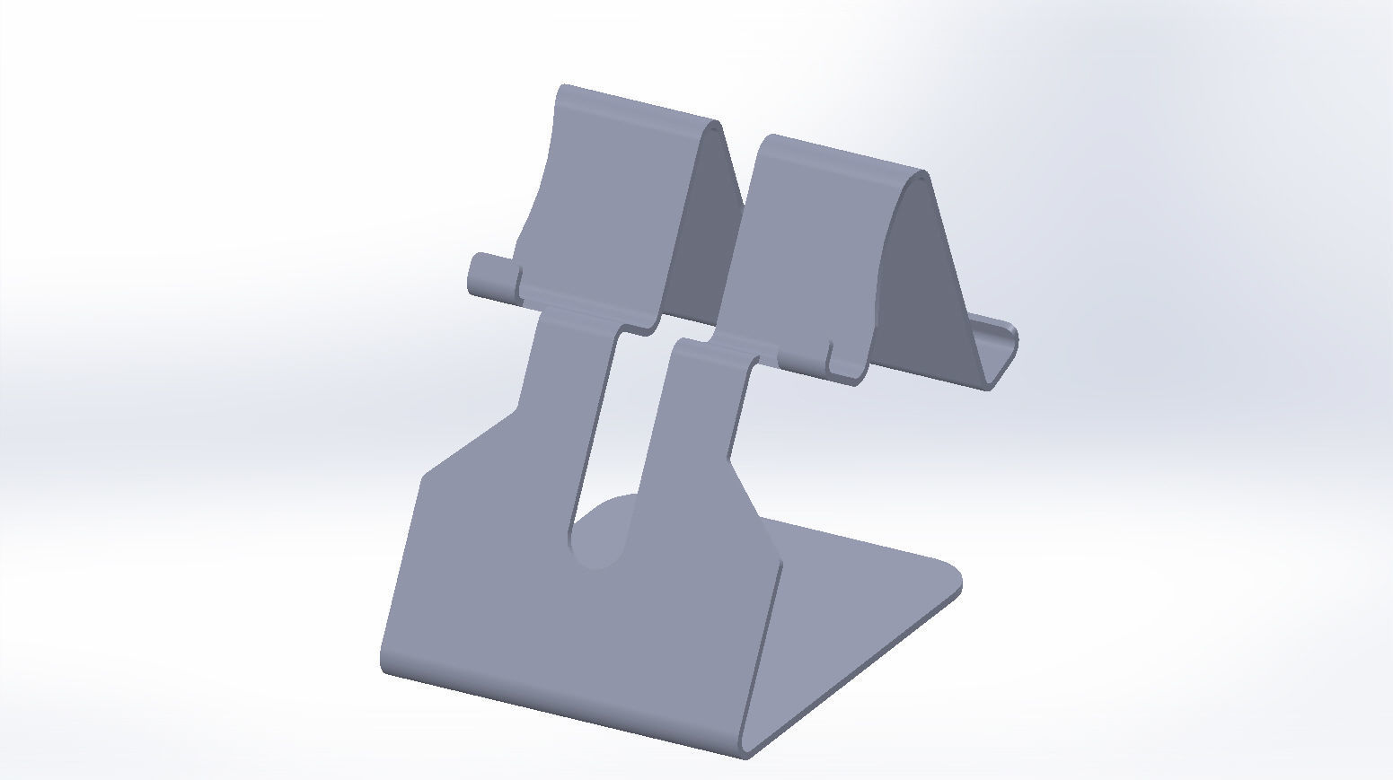 mobile stand 3D print model_2