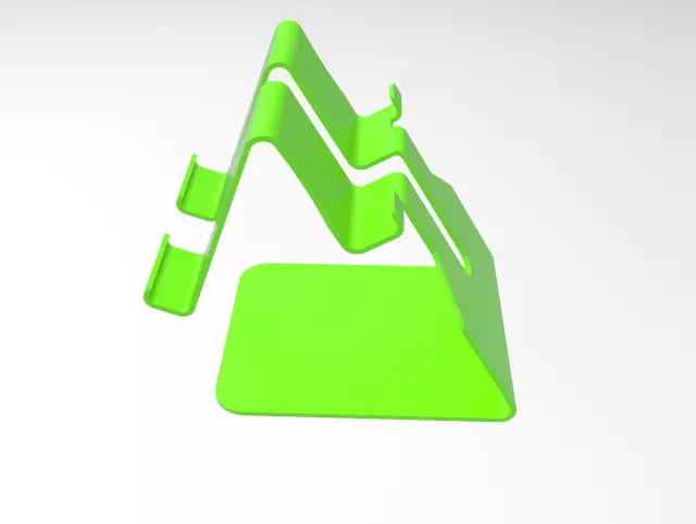 mobile stand 3D print model_0