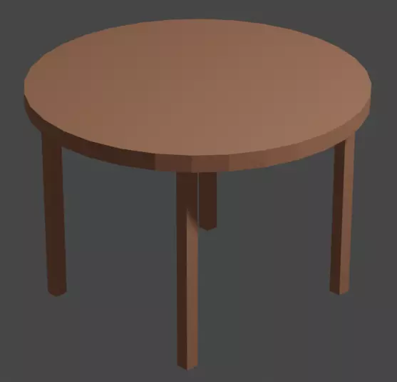 Table 03 Free 3D model