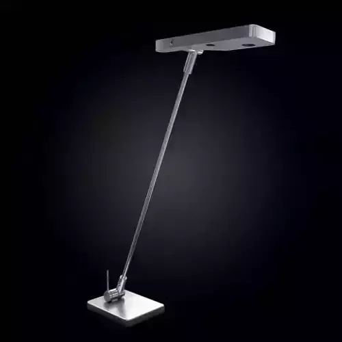 Modern Style Silver Lamp