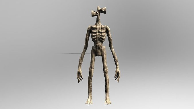Siren Head 3D print model