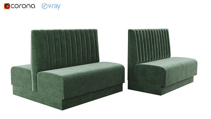 Bench Restaurant 3D model