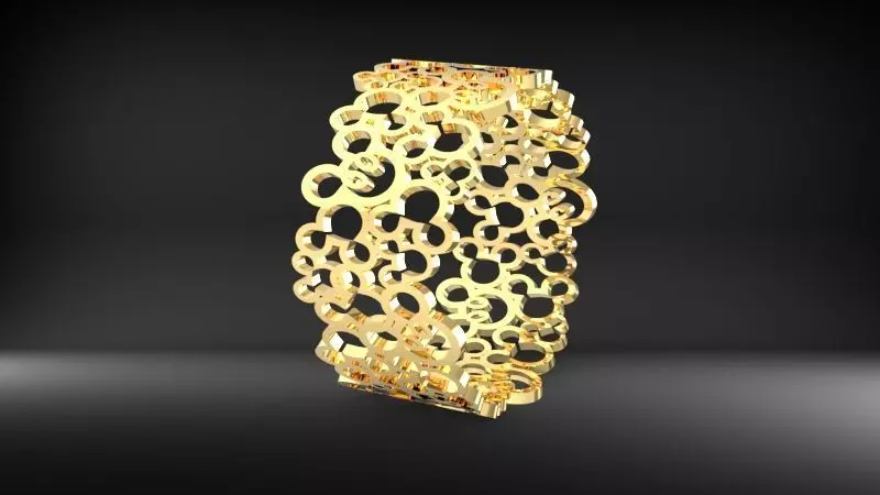 Mouse Ring 3D print model_0