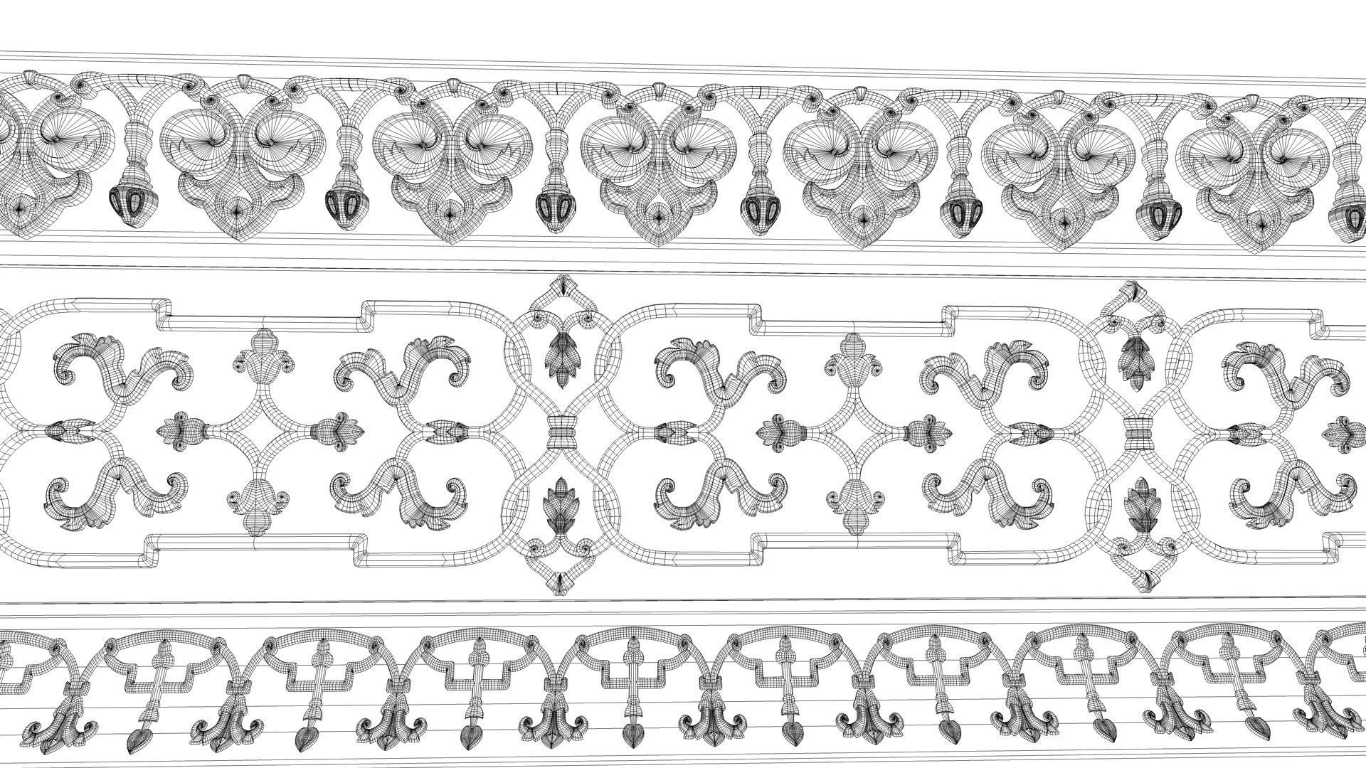 Big Taj Minar 3D model_18