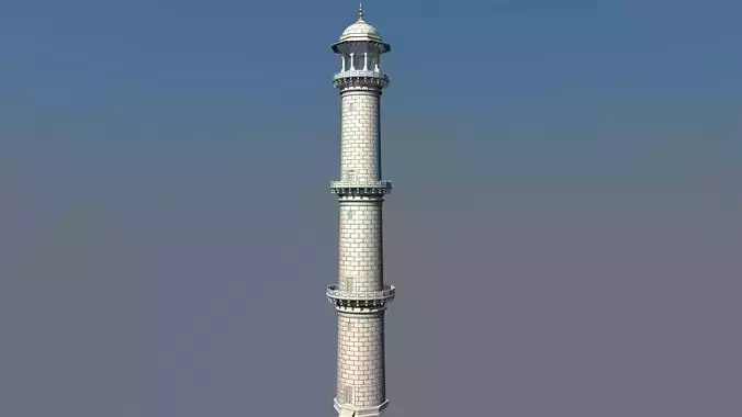 Big Taj Minar 3D model