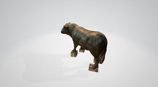 Only a Cow Free 3D model_2