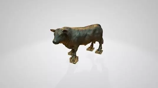 Only a Cow Free 3D model_0