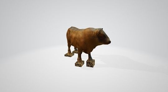 Only a Cow Free 3D model_1