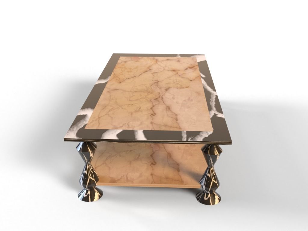 coffee table 3D model_2