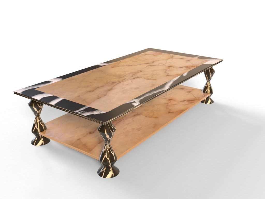 coffee table 3D model_3