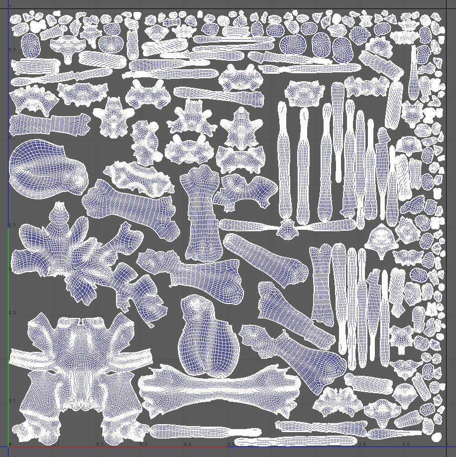 wolf skeleton 3D model_9