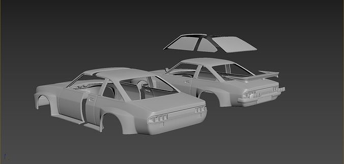 Opel Manta B 400  3D print model 7