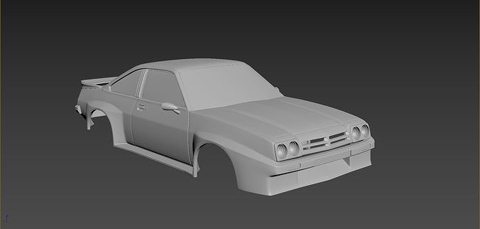 Opel Manta B 400  3D print model 5