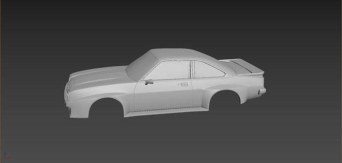 Opel Manta B 400  3D print model 2