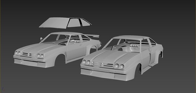 Opel Manta B 400  3D print model 6