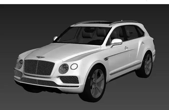 Bentley Bentayga 2016 3dmodel