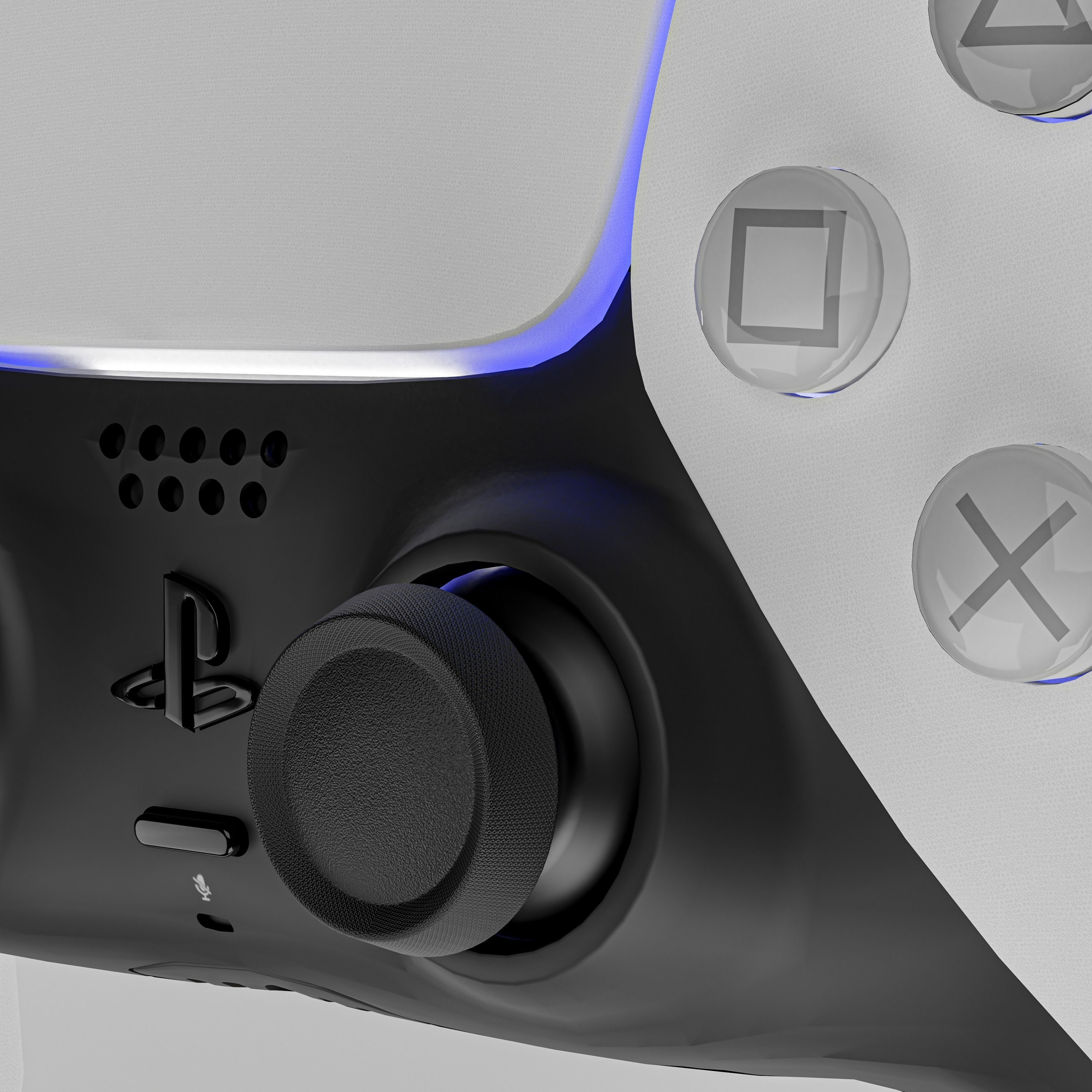DualSense PS5 Free 3D model_2