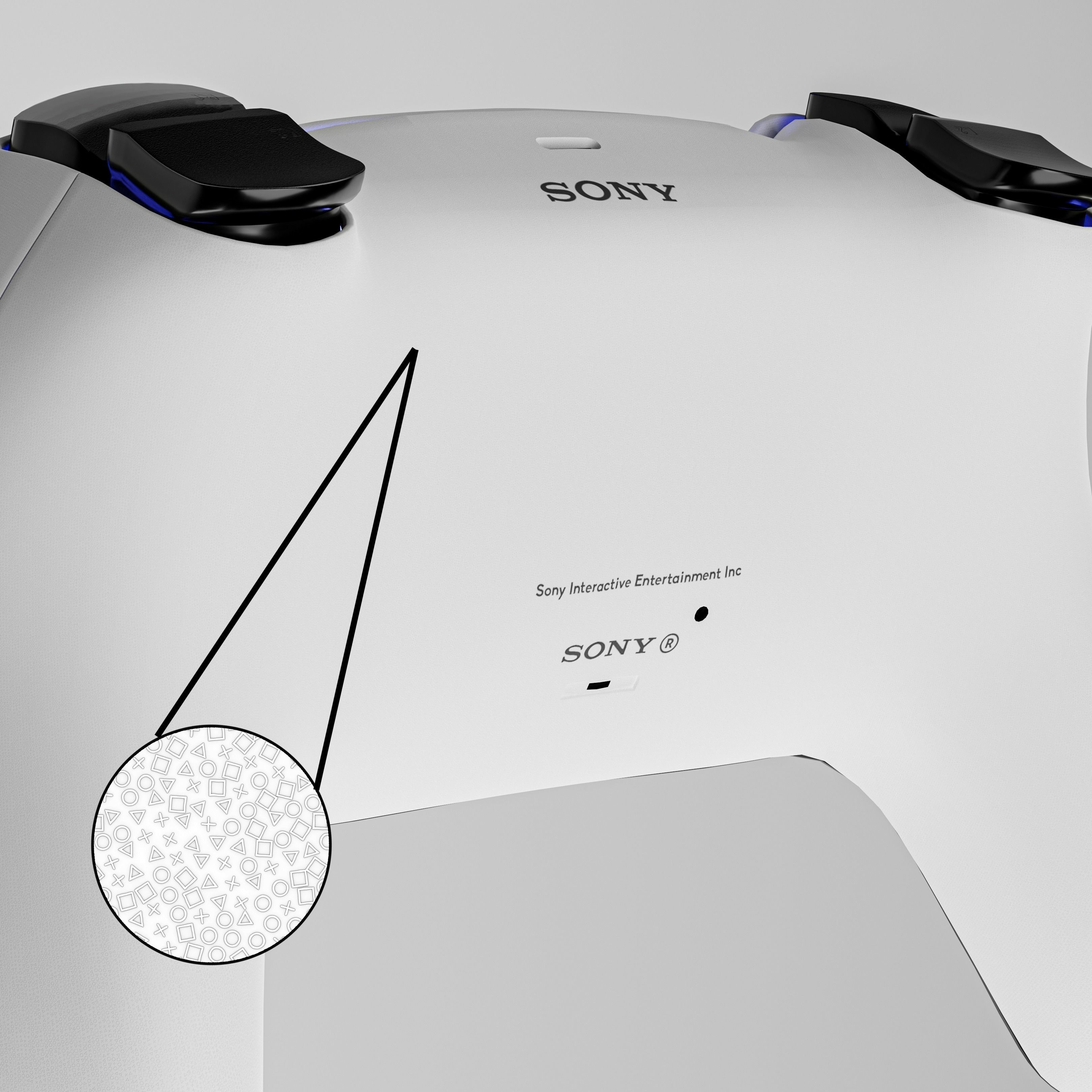 DualSense PS5 Free 3D model_4