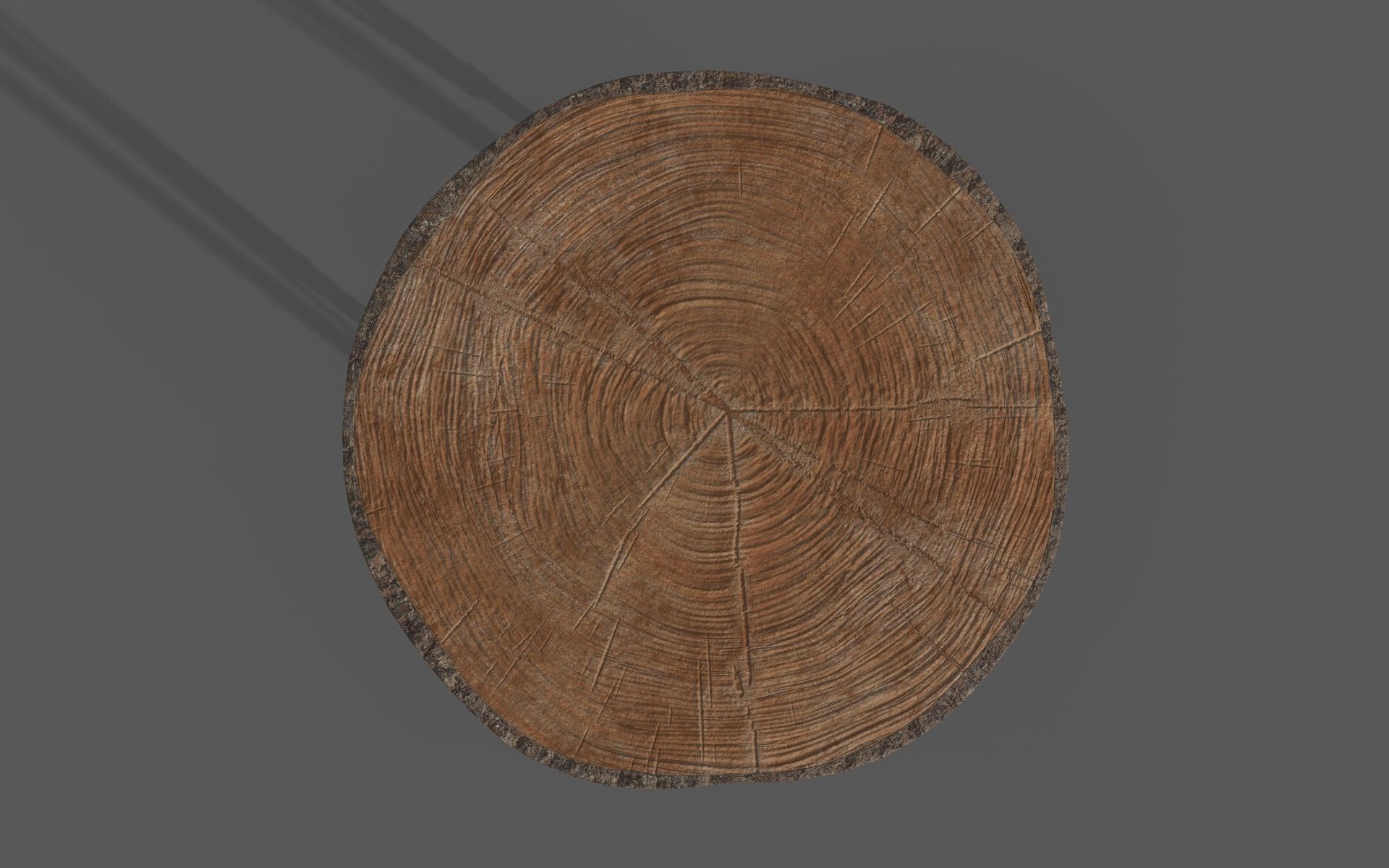 Wooden Coffe Table Low-Poly PBR Game Ready 3D Model Low-poly 3D model_6