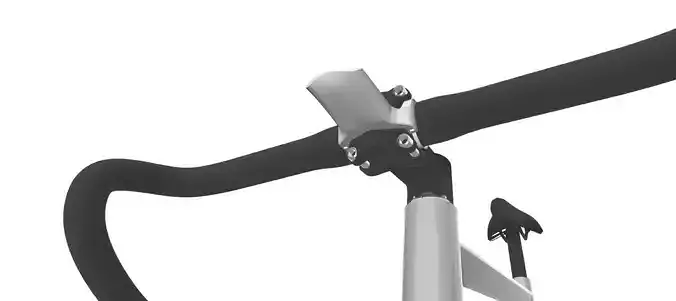 Wahoo ELEMNT Element Zip Tie Aero Mount 3D print model
