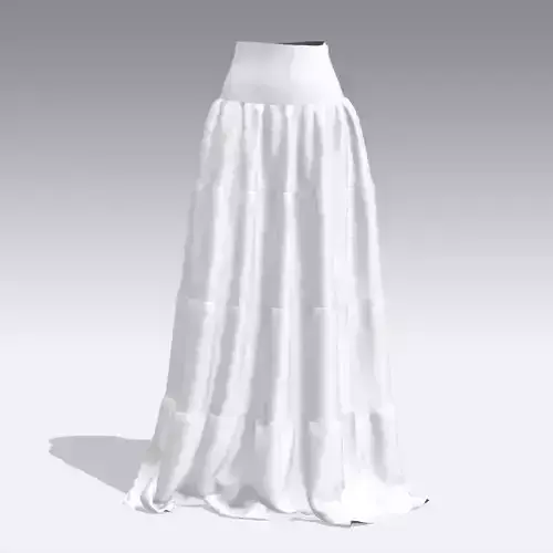 SKIRT RUFFLE