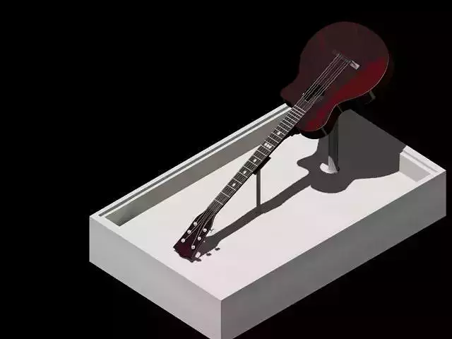 Guitar show piece