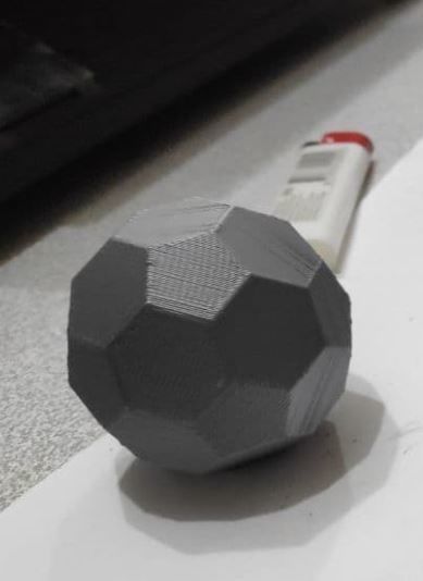 Truncated Icosahedron 3D print model_7