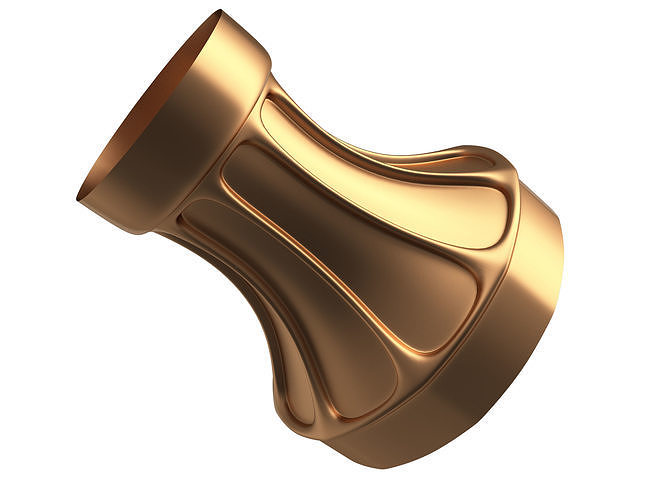 Column Capital Low-poly 3D model