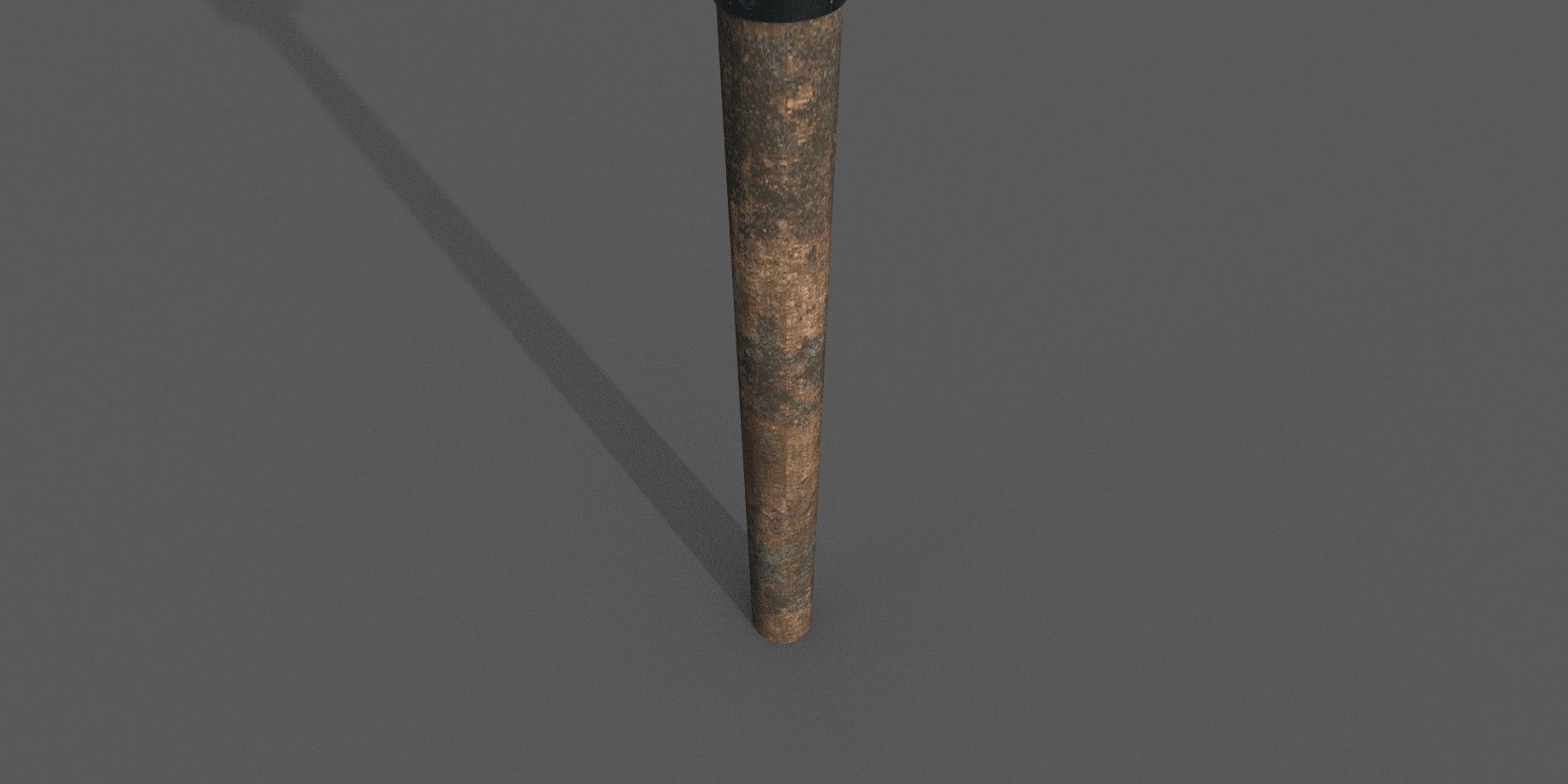 Medieval Standing Torch Low-poly 3D model Low-poly 3D model_8