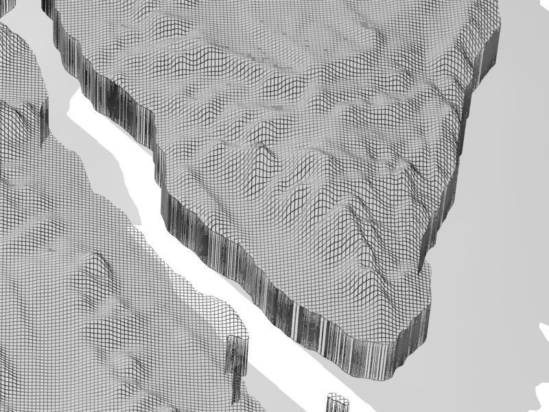 Egypt High resolution 3D relief maps 3D model_11