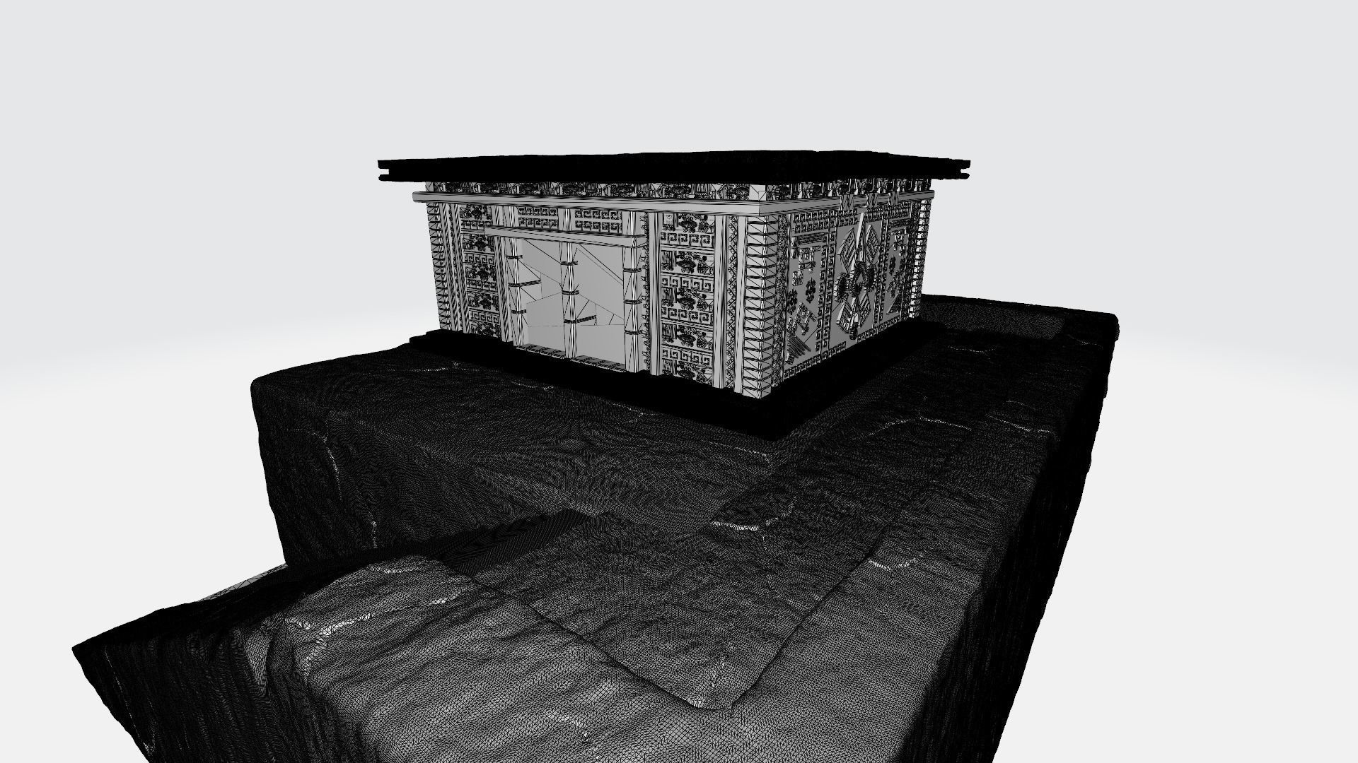 The palace of Maya 3D print model_3