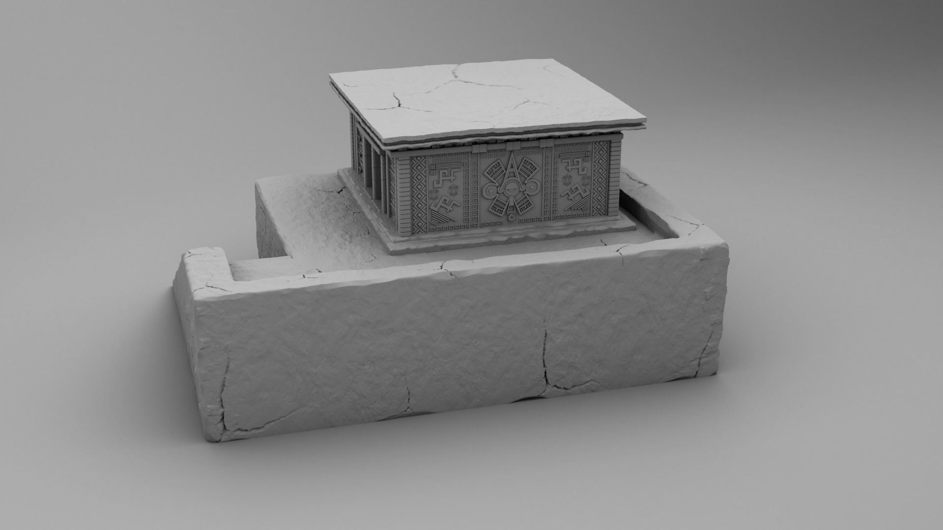The palace of Maya 3D print model_1