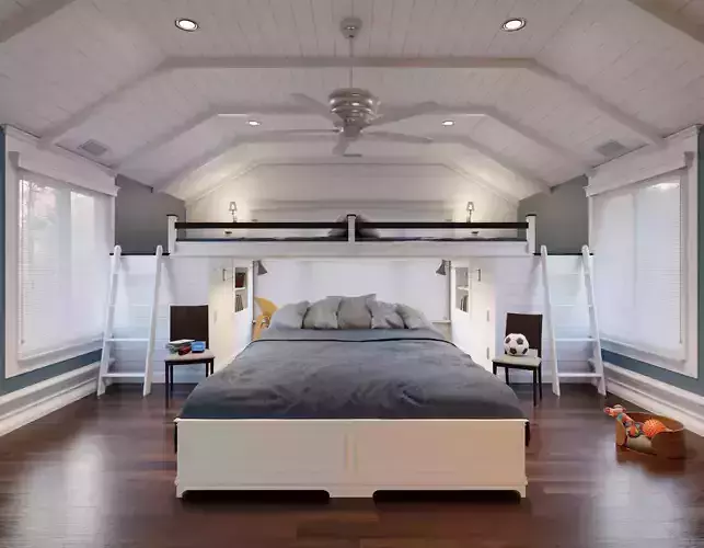 Beach Style Bedroom