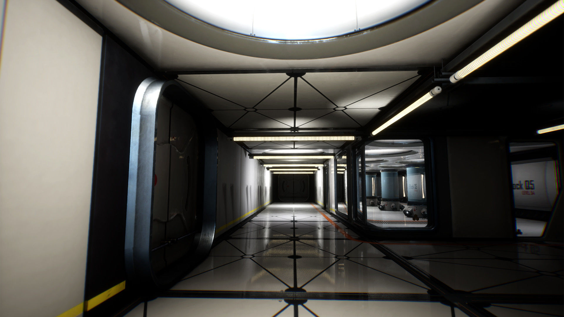 SCI-FI Laboratory Low-poly 3D model_7