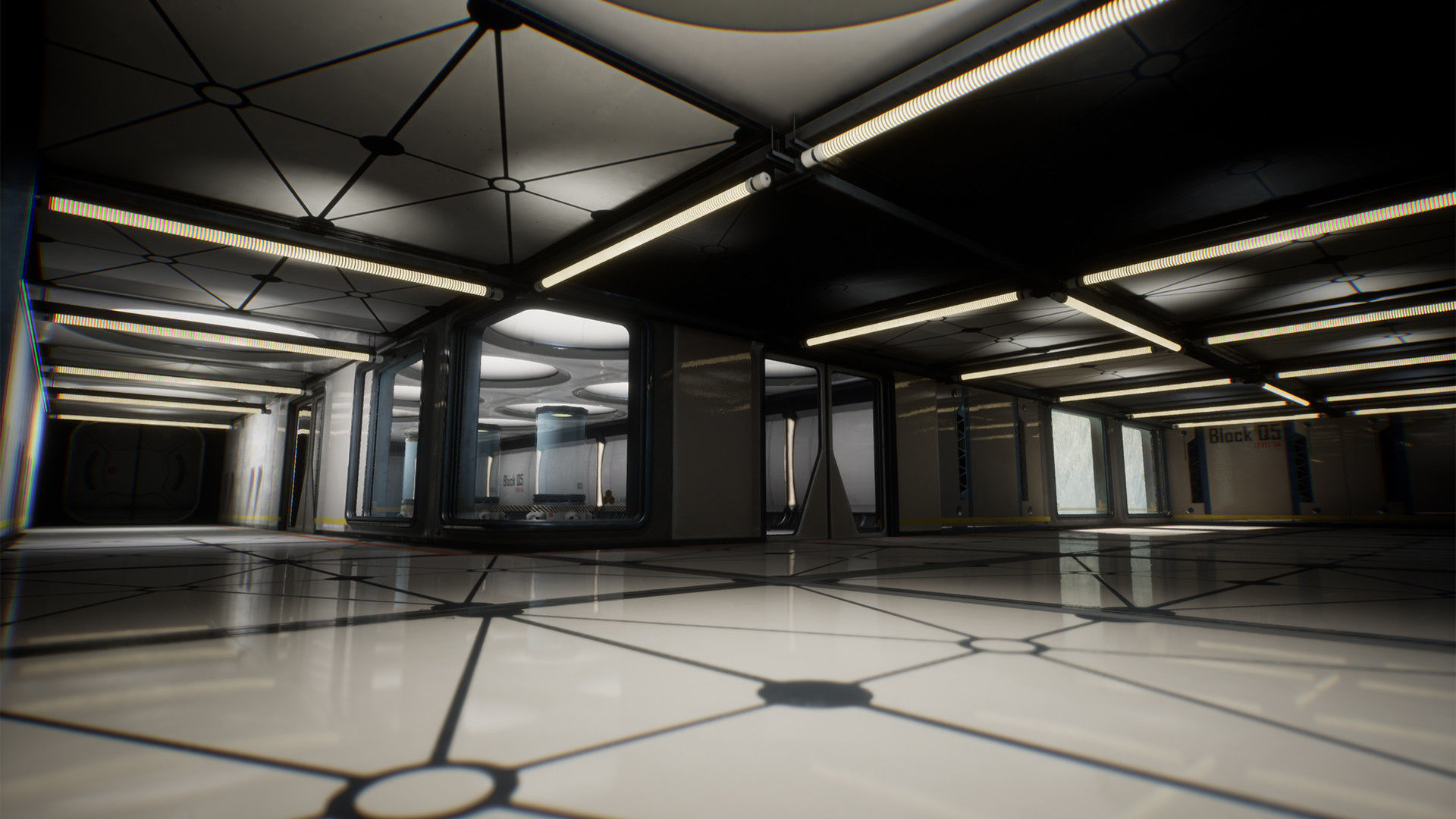 SCI-FI Laboratory Low-poly 3D model_13