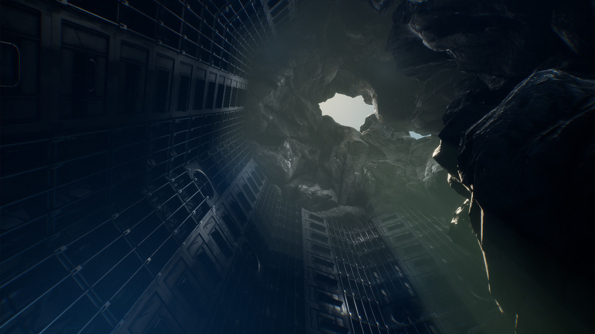 SCI-FI Laboratory Low-poly 3D model_16