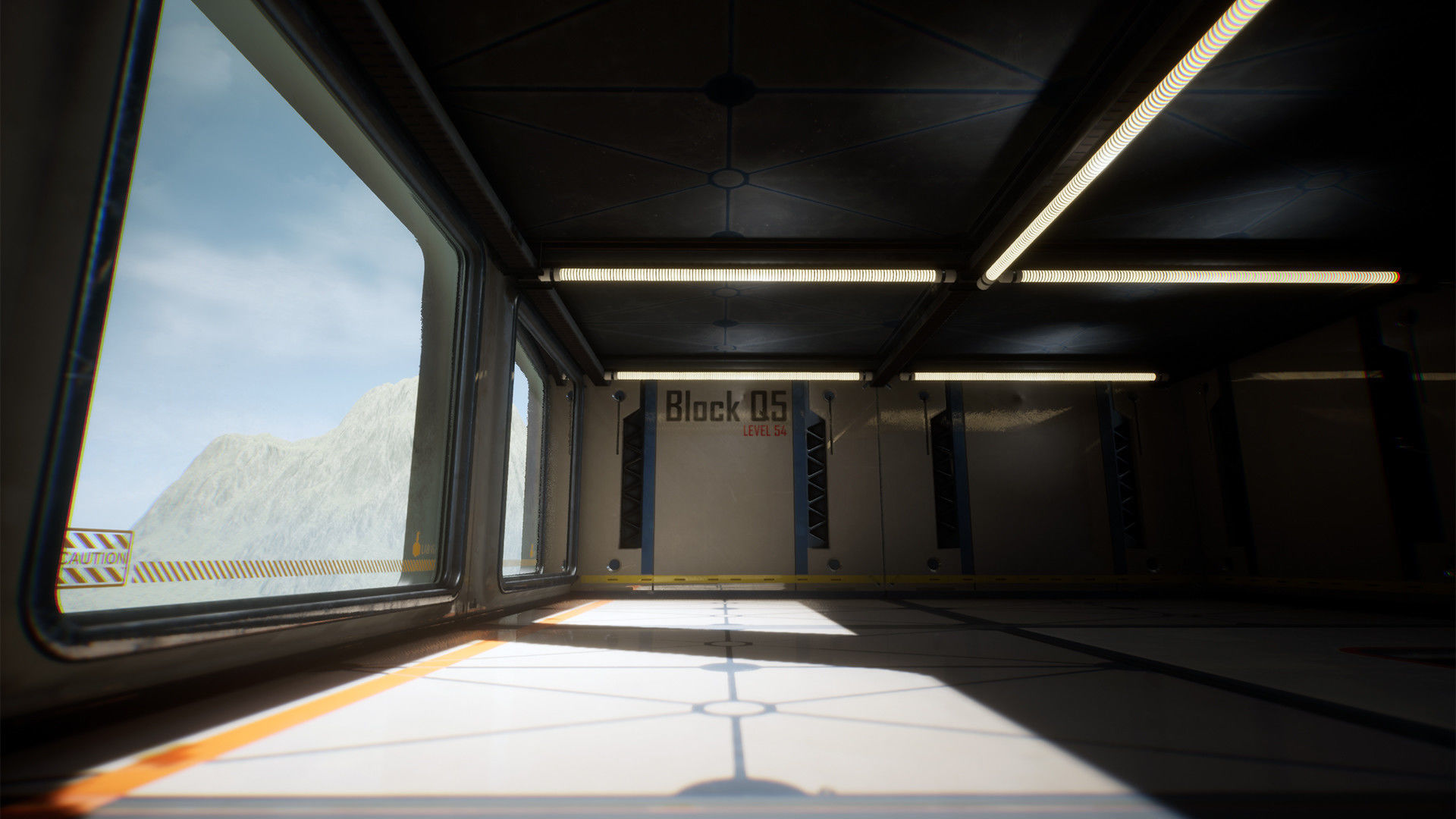 SCI-FI Laboratory Low-poly 3D model_8