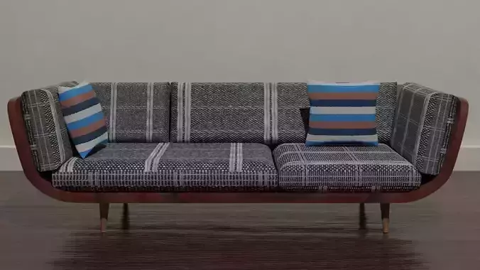 cave wooden sofa