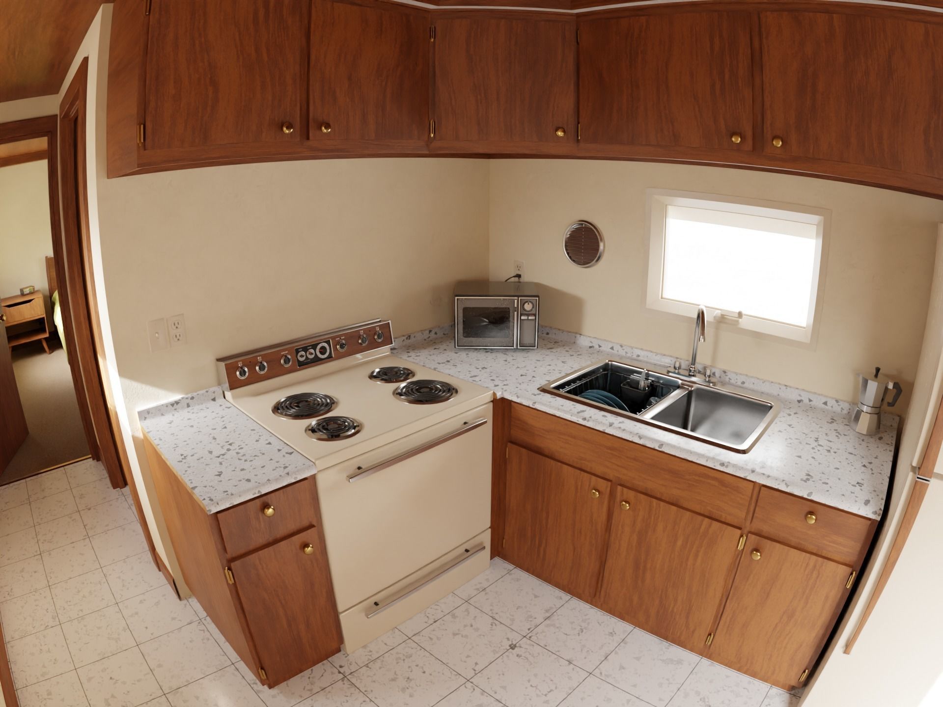 Mobile Home Free 3D model_9