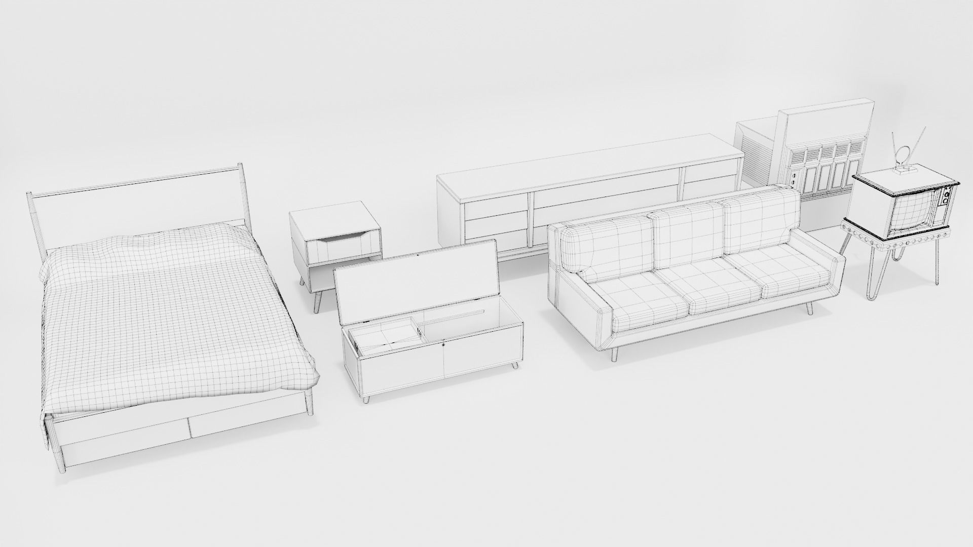 Mobile Home Free 3D model_28