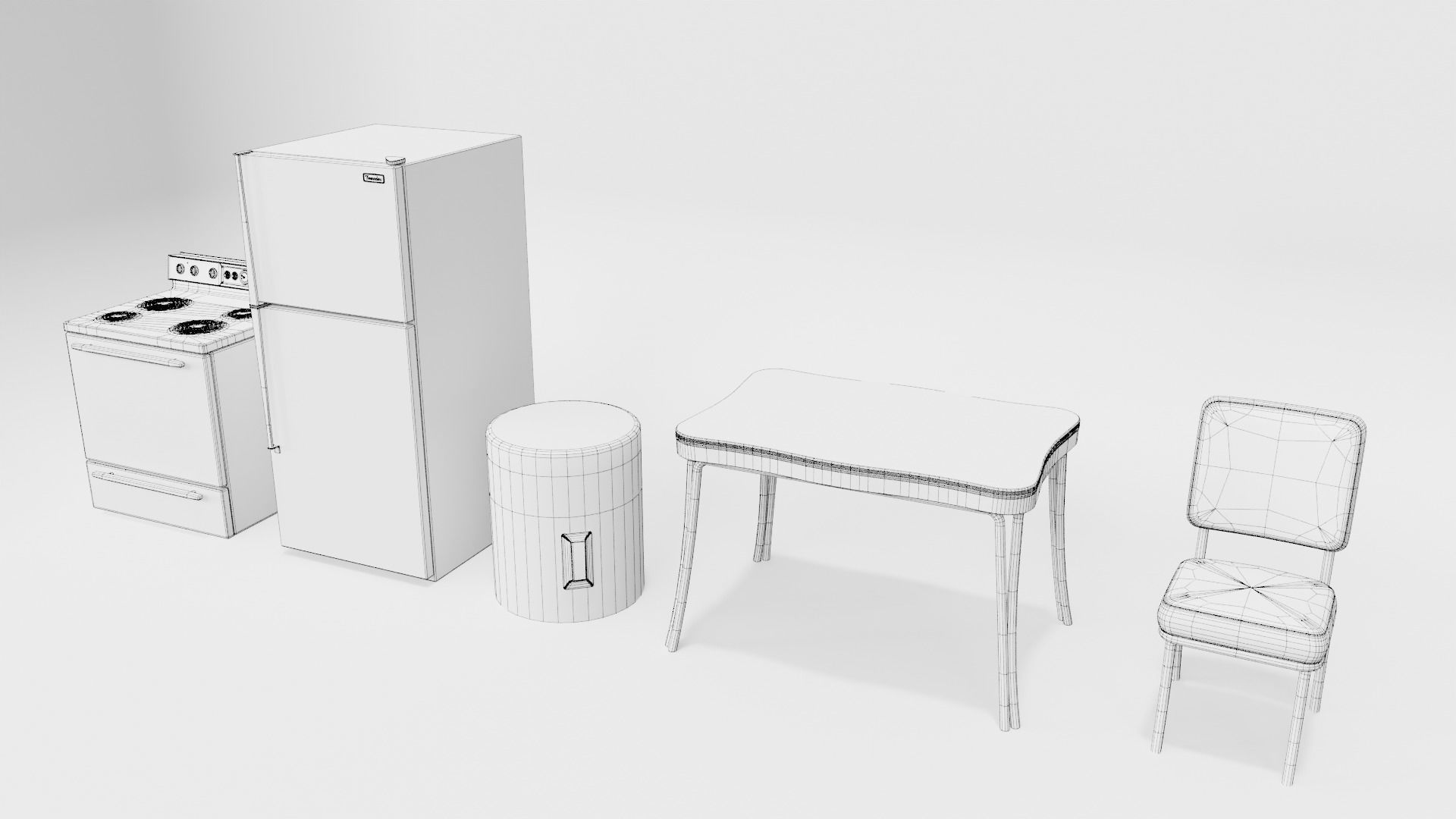 Mobile Home Free 3D model_14