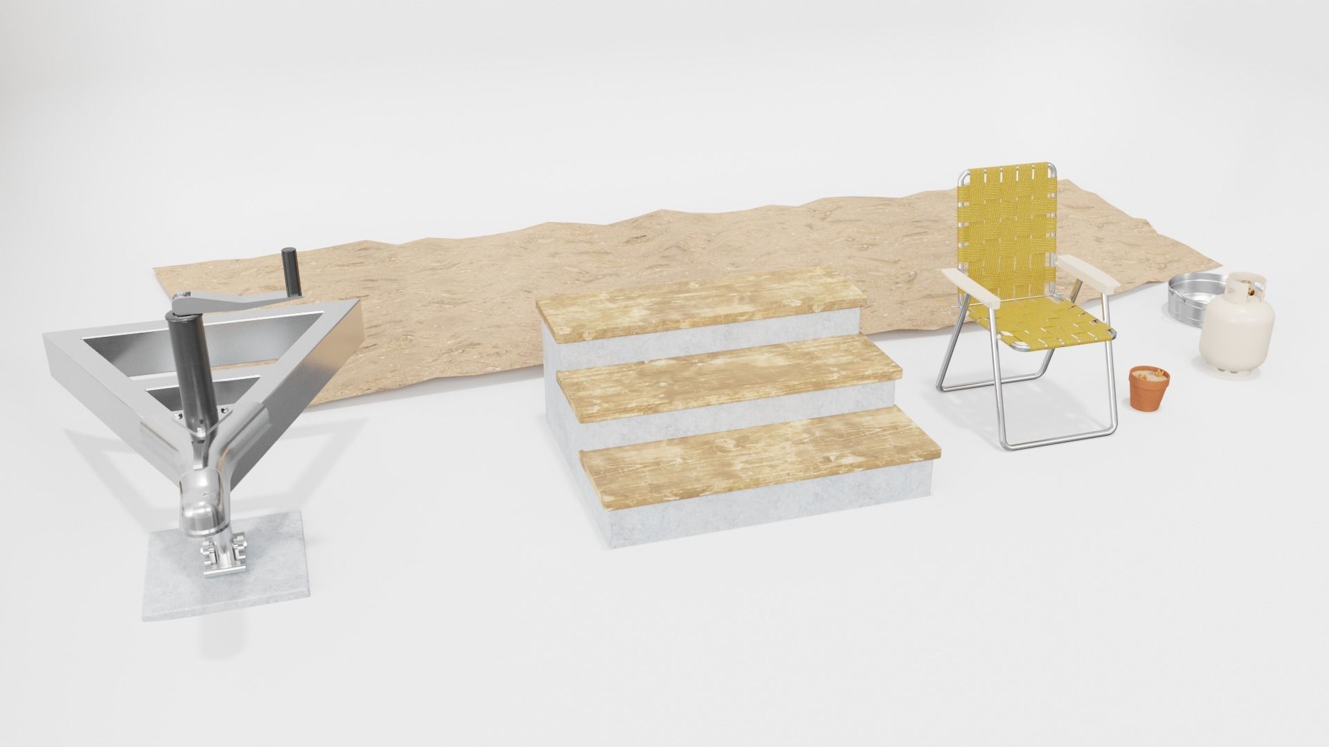 Mobile Home Free 3D model_37