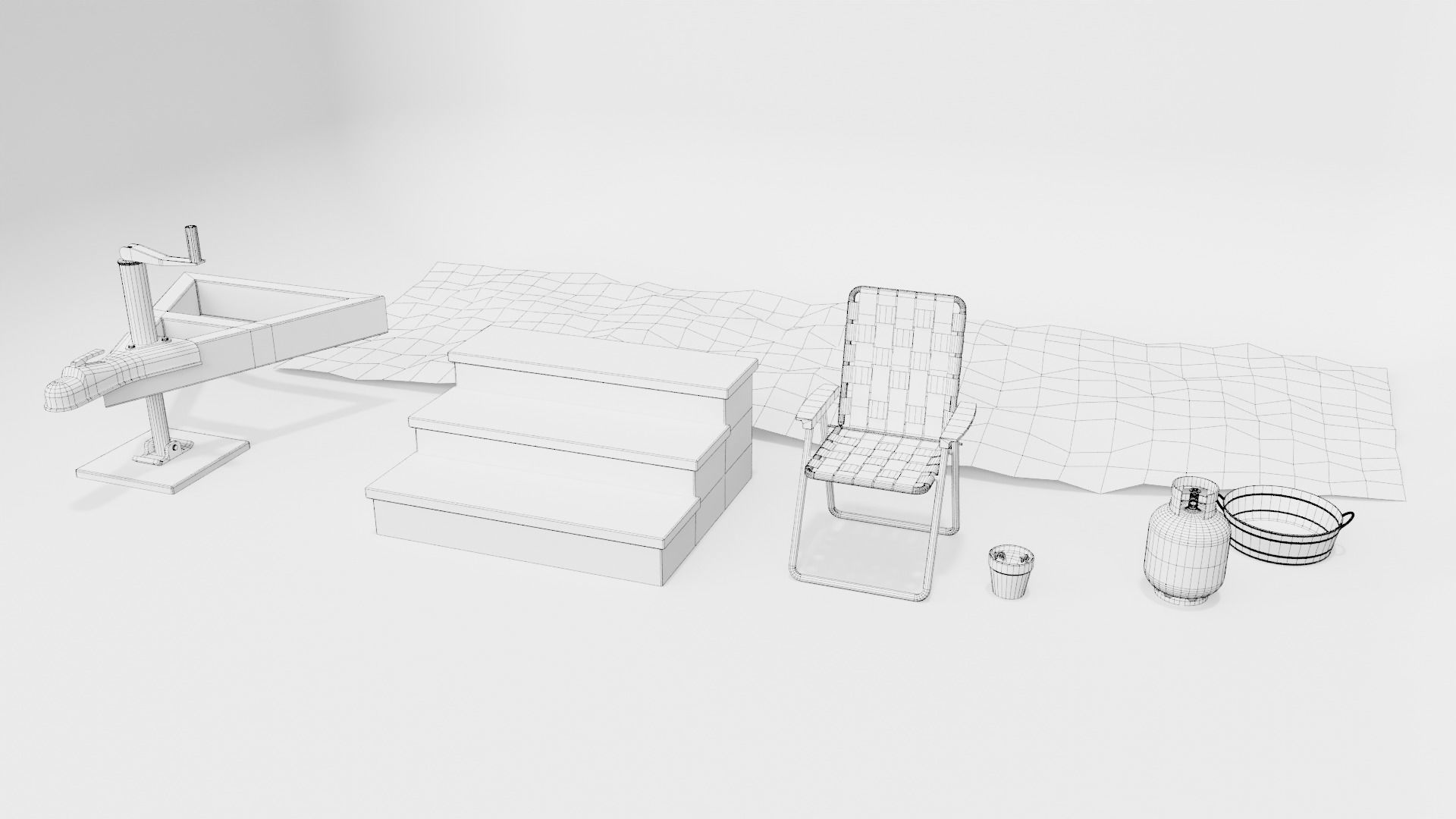 Mobile Home Free 3D model_34