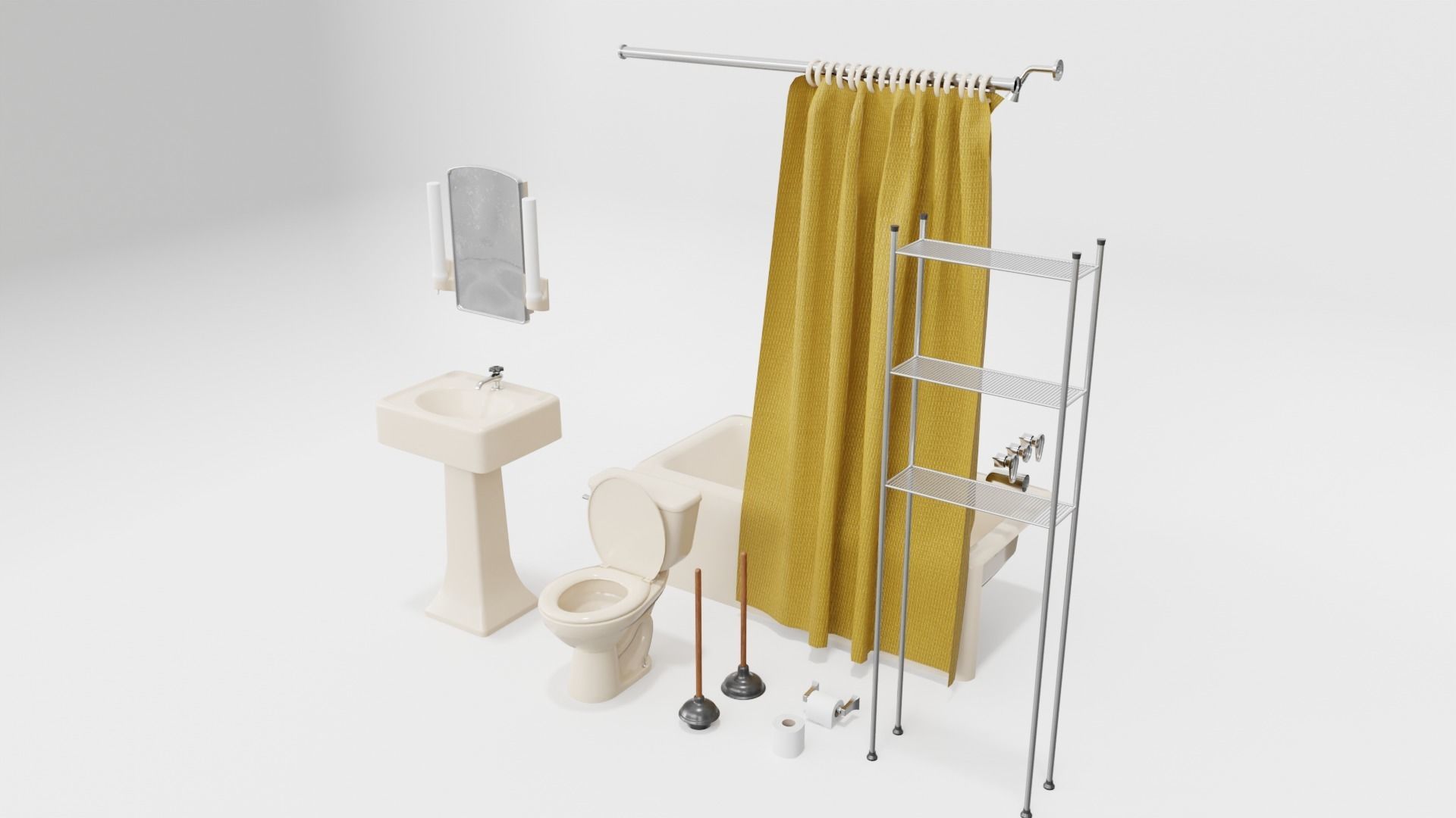 Mobile Home Free 3D model_19