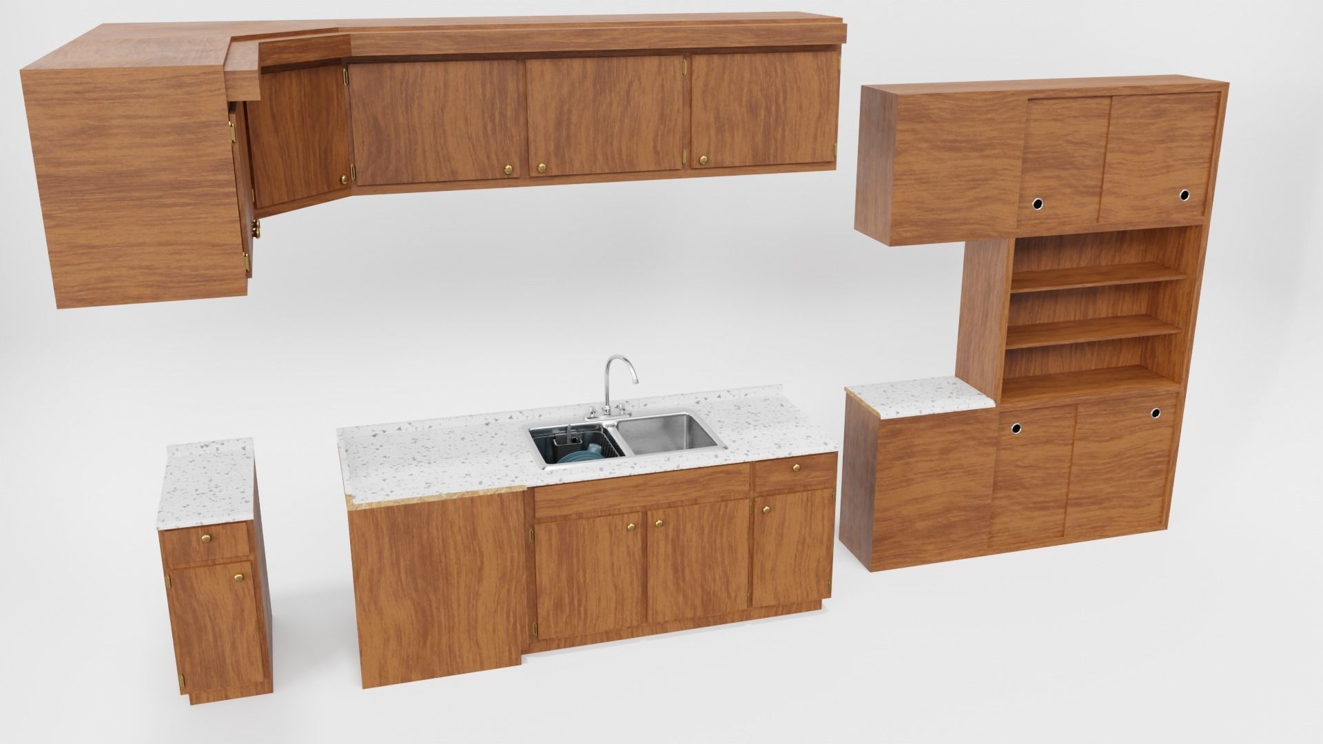 Mobile Home Free 3D model_33