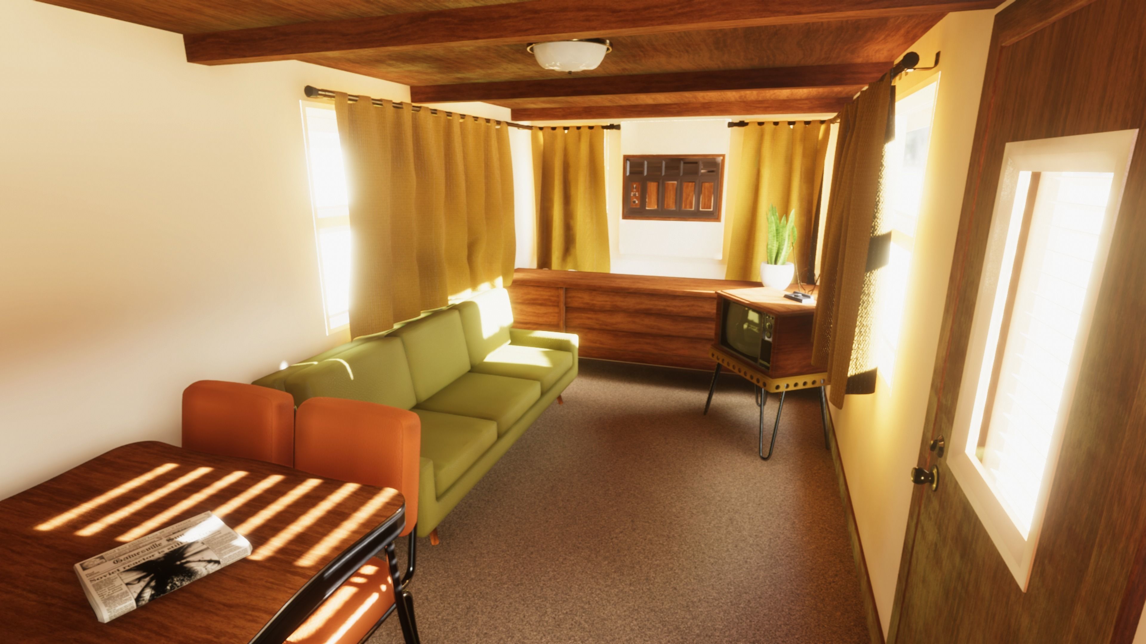 Mobile Home Free 3D model_47