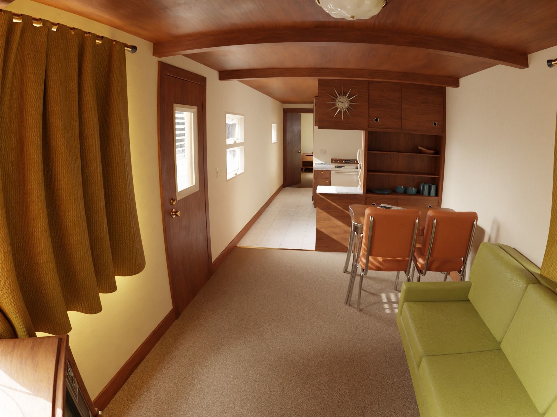 Mobile Home Free 3D model_6